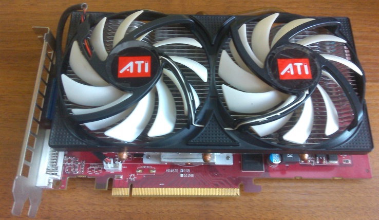 Легендарная видеокарта ATI Radeon HD 4870 1GB