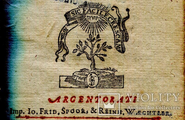 Редкая книга "История Августов" 1677 (биографии римских императоров от Адриана до Карина), фото №5