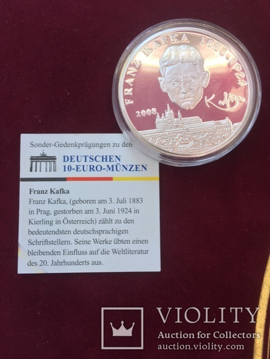 Подарочный набор памятных монет Германии 10 евро х 32 шт. серебрение 999, фото №4