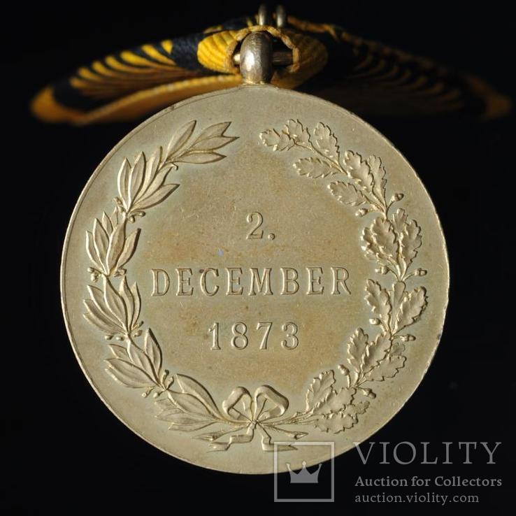 Военная Медаль Ранняя, Австро-Венгрия Оригинальная Лента, фото №4