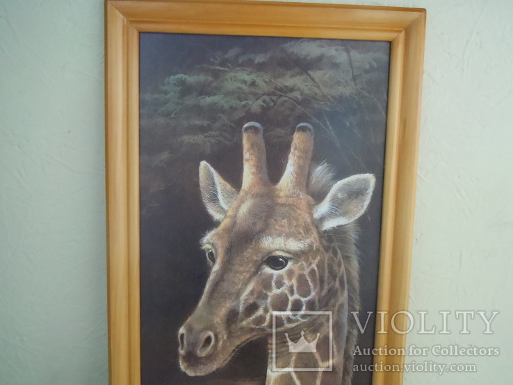 Картина Жирафы 97,5*36,5 см, фото №3
