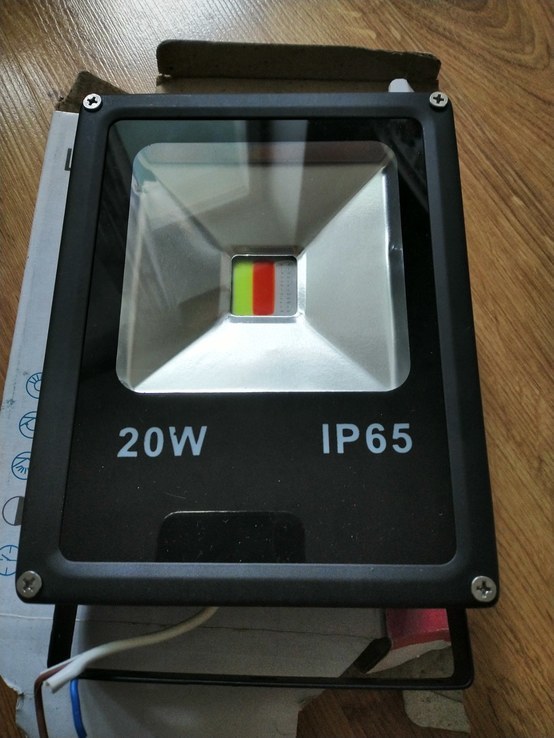 Автоматический Rgb прожектор светодиодный 30W разноцветный, фото №3