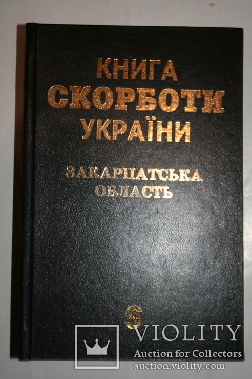 Закарпаття. Книга Скорботи. Т.6 (Тячівський район). 2008, фото №2