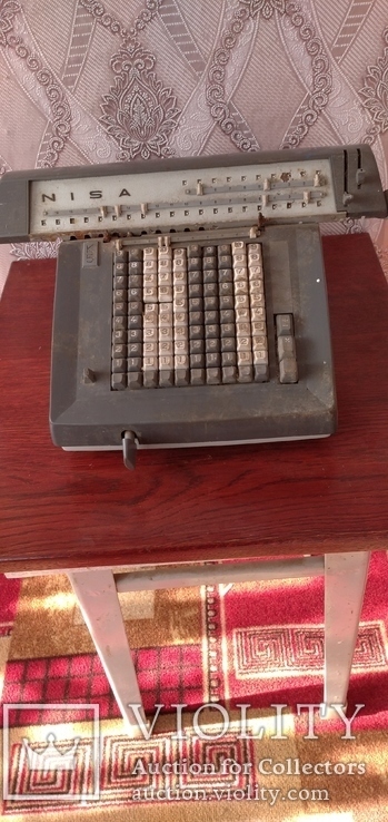 Печатная машинка Ниса на реставрацию, фото №2