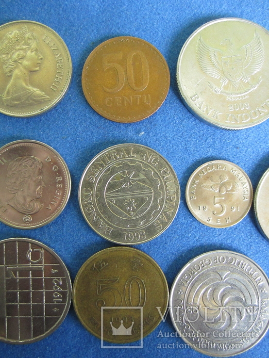 Монеты разных стран мира 15 шт.(1)., фото №8