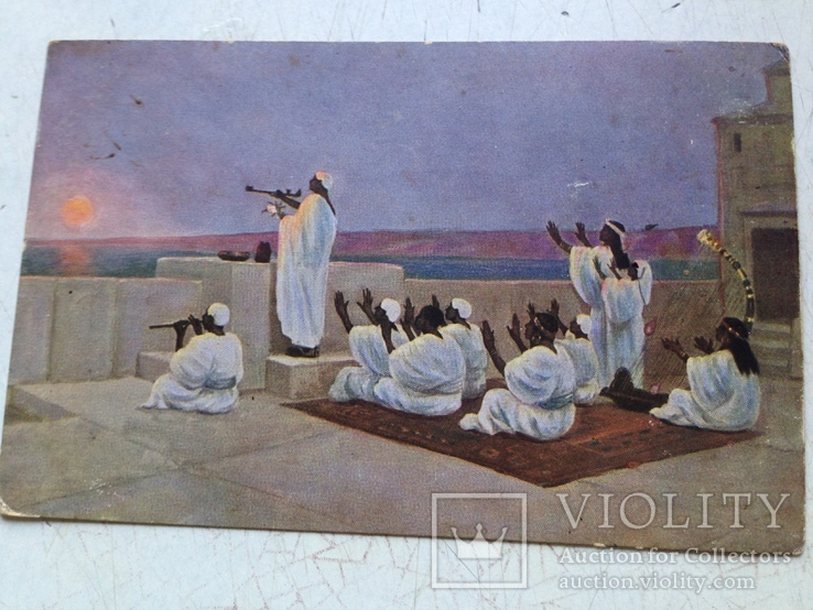 « Моление Кхонсу» С. Бакалович, издано АО Гранберг,Стокгольм,  1900-е годы., фото №2