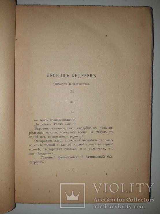 Петр Пильский о Л.Андрееве, В.Брюсове, Н.Минском, Ф.Сологубе, А.Куприне . 1910, фото №5