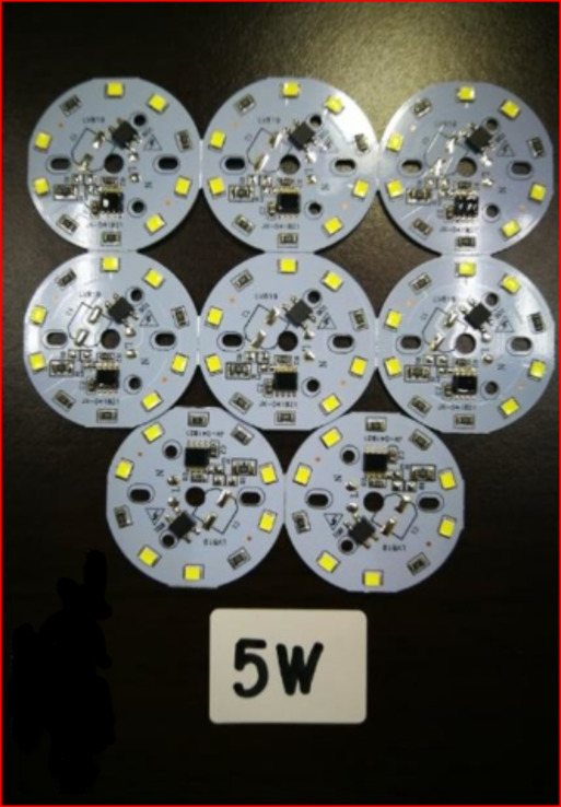 Светодиод LED матрица SMD2835 прожектор лампа 5W Smart IC 220v 5вт