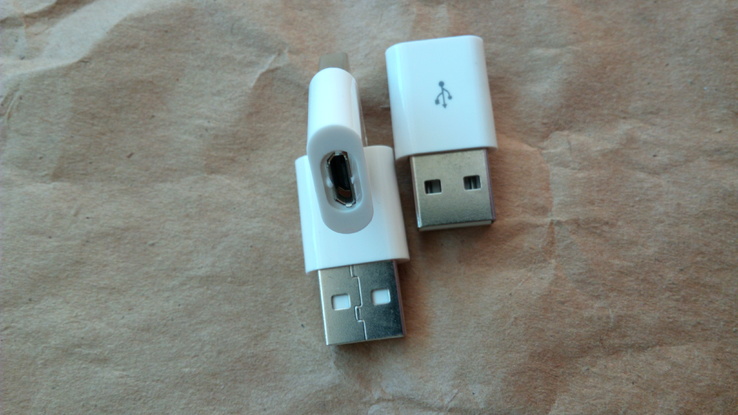 Переходник microUSB -USB