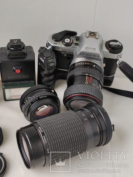 Фотоапарат японський "PENTAX "SUPER PROGRAM Об'єктив Tokina SD 28-70mm.