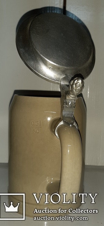 Пивная кружка, бокал. 0,5 L. 1994 г., фото №9