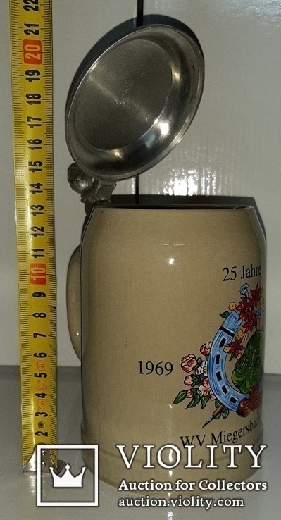 Пивная кружка, бокал. 0,5 L. 1994 г., фото №13