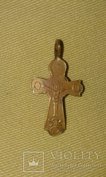 Нательный крестик сввлм Варвара., фото №2