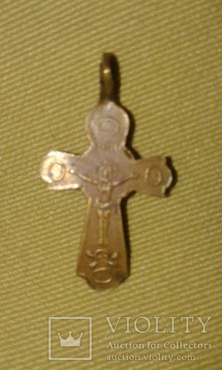 Нательный крестик сввлм Варвара., фото №4
