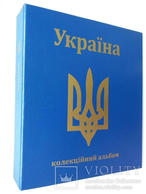Альбом-каталог для монетовидных жетонов Украины серии Гетьман, фото №2