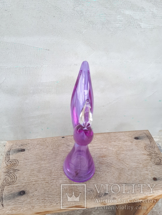 Статуетка птицы Фиолетового цвета, фото №9