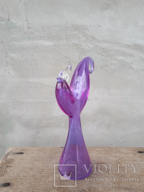 Статуетка птицы Фиолетового цвета, фото №11