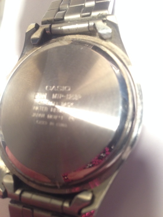 Часы мужские casio MTP-1258 p Япония оригинал, фото №4