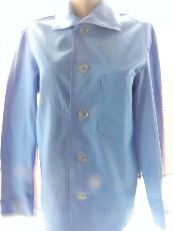 Куртка рабочая голубого цвета, фото №3