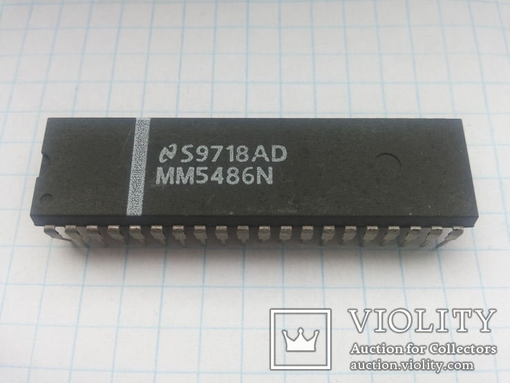 Микросхема MM5486N DIP 40 LED Display Driver 1 шт, фото №3