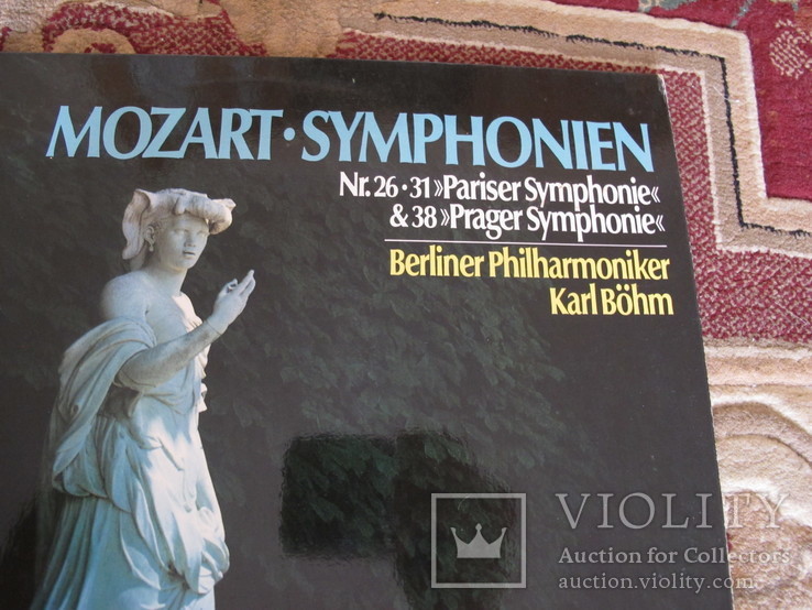 4 пластинки с классической музыкой Моцарт, фото №4