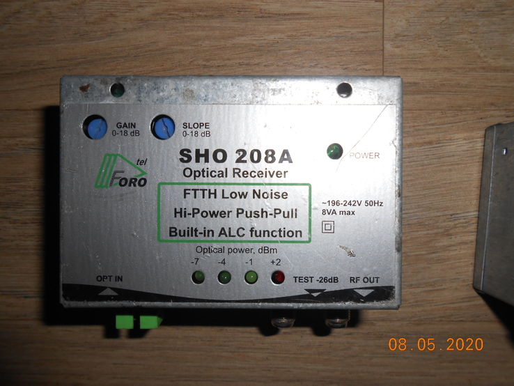 Оптический приемник Foro SHO-208a, фото №9