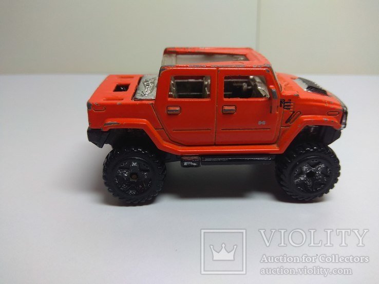 Машинка Hot Wheels Hummer H2 TM GM. Mattel. Malaysia., фото №7