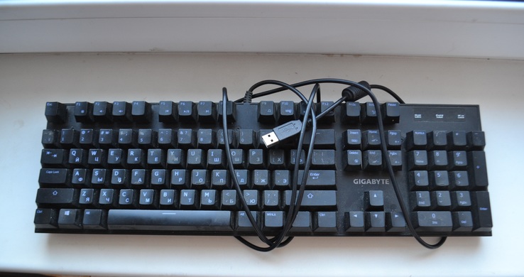 Механическая клавиатура GIGABYTE GK-FORCE K85. RGB Mechanical Gaming Keyboard. 5V, 500 mA, фото №5