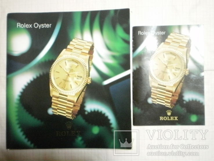 Оригинальный каталог моделей часов Rolex Oyster на 1998г. с ценами