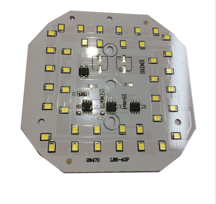 Мощный LED светодиодный модуль плата на 220в для лампа 38вт АС 220v 38w, фото №5
