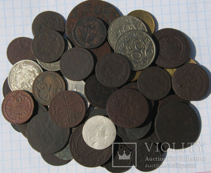 Монети різні (60 шт.)