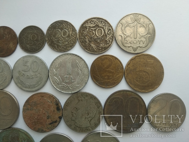 Подборка монет Польши, фото №5
