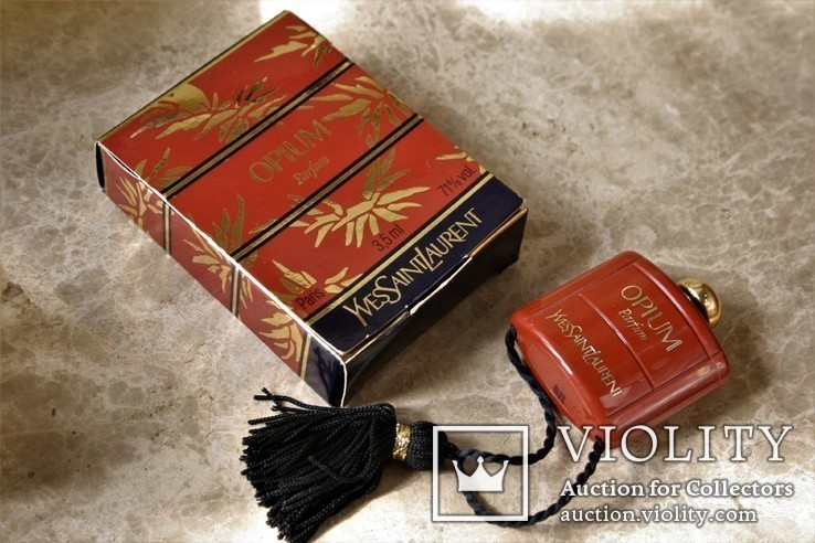 Винтаж yves saint laurent opium parfum 3.5ml духи