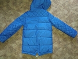 Куртка парка яскравого кольору на 8-9 років, фото №5