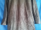 Женское пальто: Gianni натуральная мягкая кожа XL-длинна 118 см, фото №13