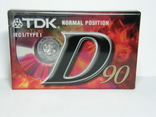 Аудиокассета TDK D 90, фото №2