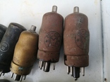 Старые радиолампы,разные 17 шт., фото №5