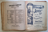 Сборник нот К П Костиной 24 произведения кон XIX в 33х26 см, фото №2