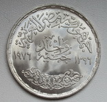 1 фунт 1976 г. Египет " ФАО ", штемпельный блеск, серебро, фото №9