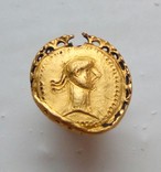 Золотий римський медальйон, фото №6