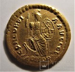  Феодосий I Великий, солид ,Римская империя ., фото №9