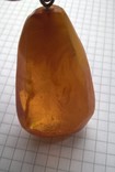 Кулон из натурального янтаря 20,9 грамм., фото №8