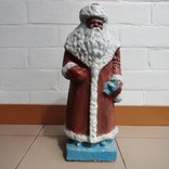 Дед Мороз 1955г. Гипс 48см.  4.3кг., фото №2