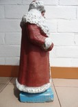 Дед Мороз 1955г. Гипс 48см.  4.3кг., фото №6
