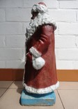 Дед Мороз 1955г. Гипс 48см.  4.3кг., фото №10