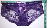 Арт. 174 Трусики с бантиком - фиолетовый цвет, фото №3