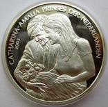 Нидерланды, токен 20 серебряных евро 2003 "Рождение принцессы Катарины-Амалии", фото №2