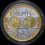 Евро Бельгия, Европа Позолота, фото №2