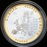 Евро Бельгия, Европа Позолота, фото №3