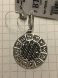 Серебрянные Новый подвес-кулон знаки гороскопа 4.4 грамма, фото №2